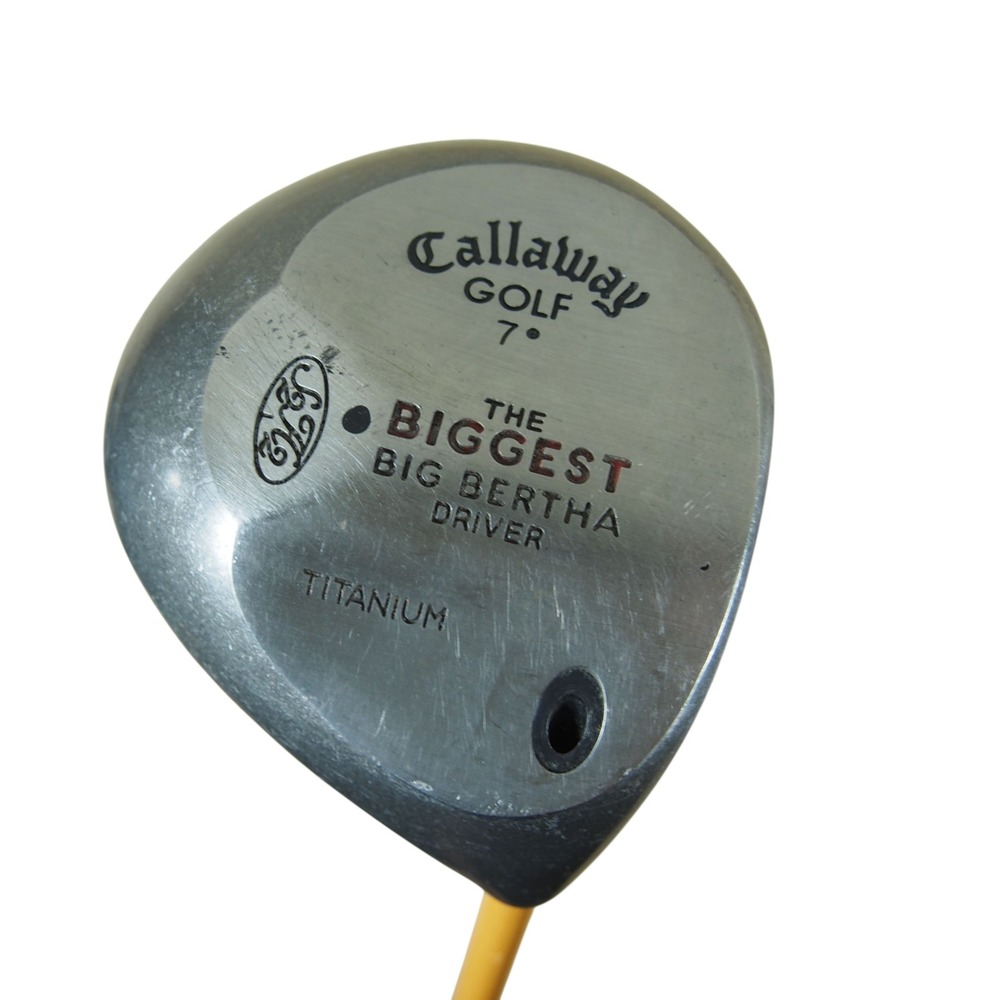 Callaway Golf‎ Biggest Big Bertha 7° Titanium Driver Proforce 65 Gold R Flex RH